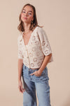 Floral Crochet Lace Cardigan