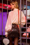 Illusion Sweatheart Blouse