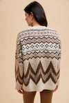 Pattern Wool Sweater