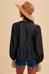 Peplum Blouse