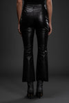 High Waisted Faux Leather Pant