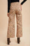 Floral Wide Leg Jean