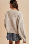 Boucle Sweater Cardi