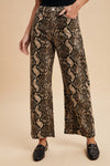 BO Snake Print Barrel Jean