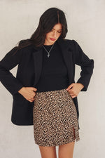Sepia Spotted Skirt