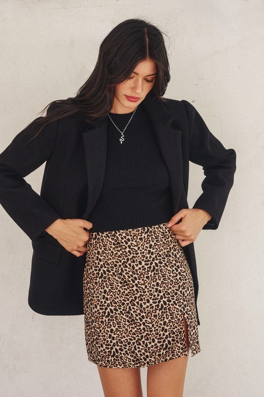 Sepia Spotted Skirt