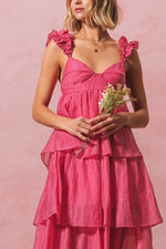 Pink Sweetheart Empire Dress