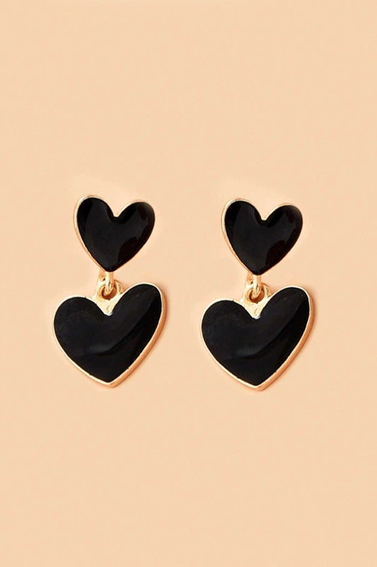 Heart Stud Earrings
