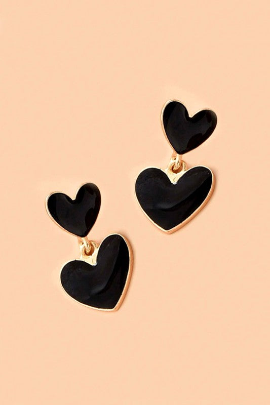 Heart Stud Earrings