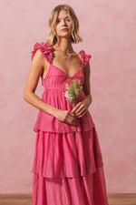 Pink Sweetheart Empire Dress
