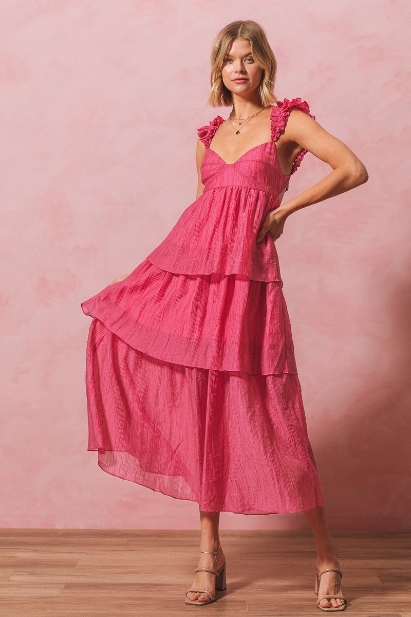 Pink Sweetheart Empire Dress