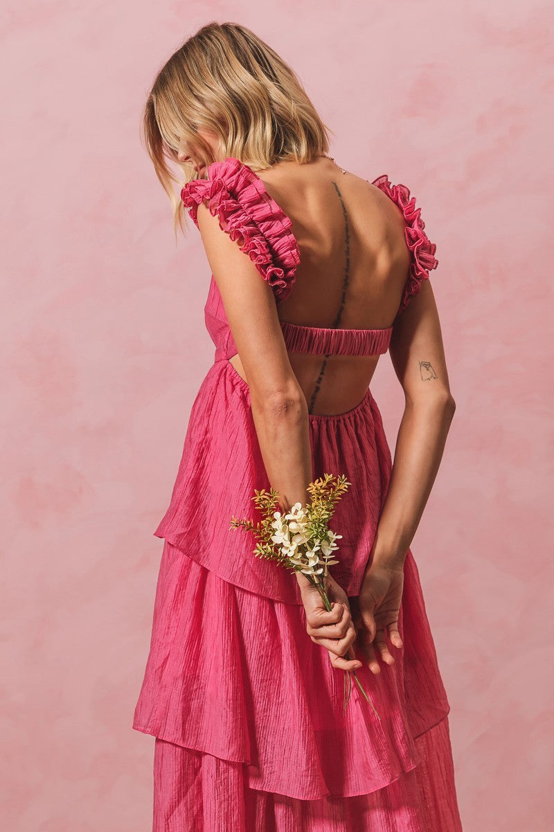 Pink Sweetheart Empire Dress