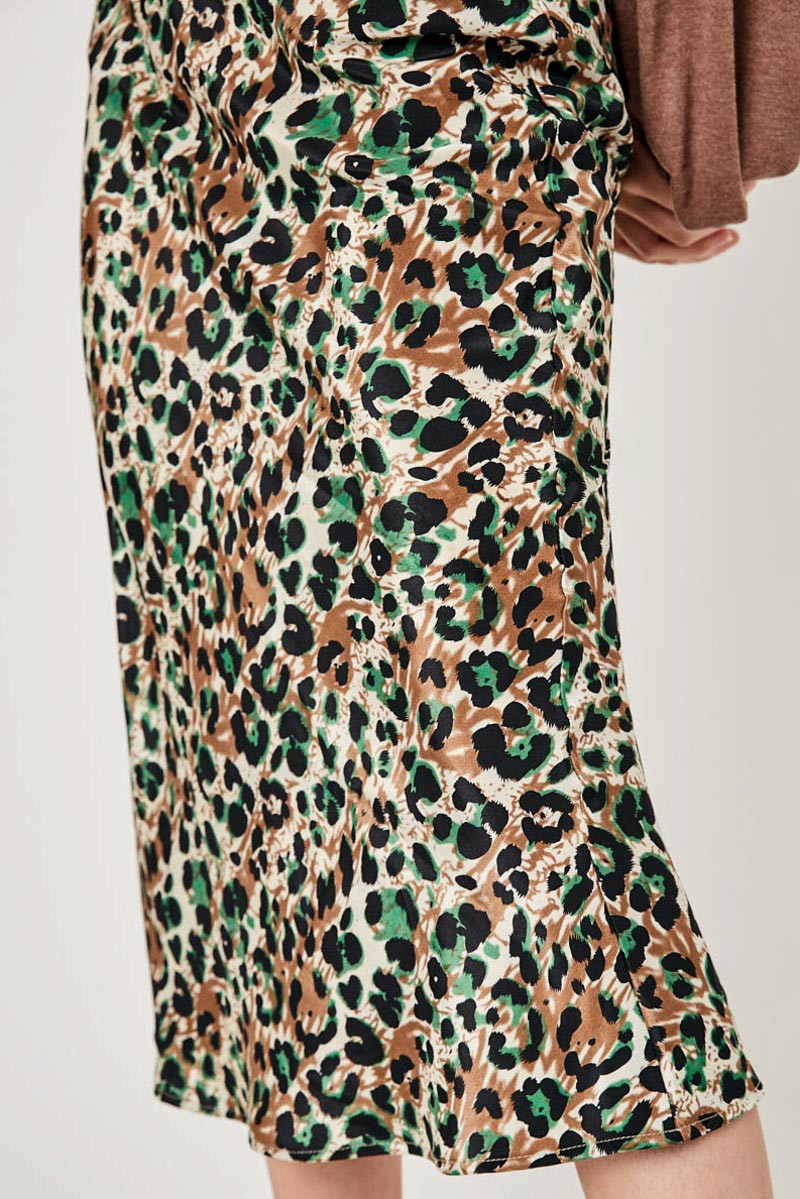 Exotic Leopard Skirt